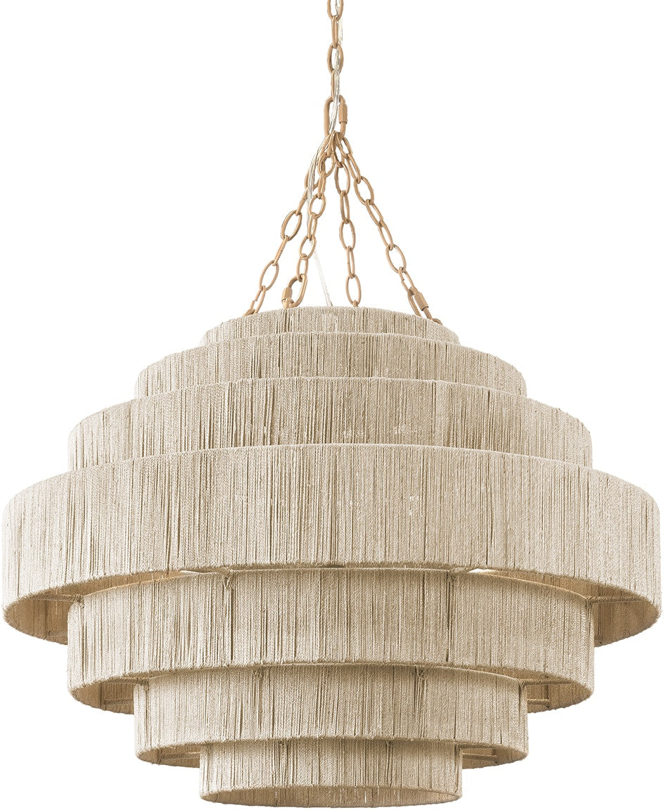 Everly Chandelier, Natural